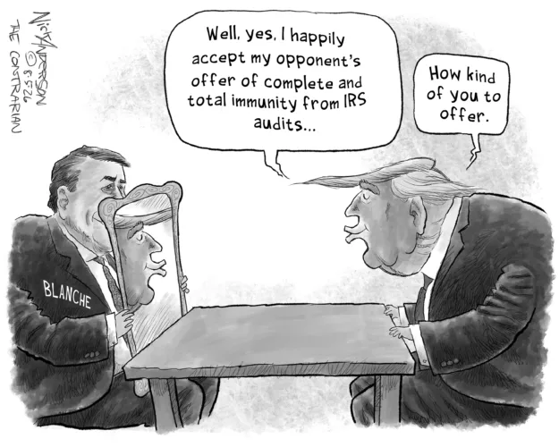 Cartoon commentary
